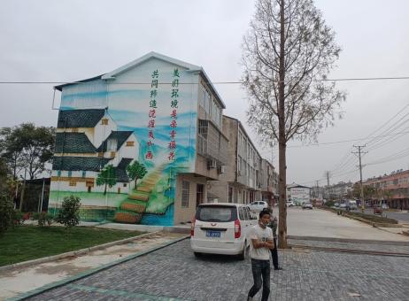  将乐墙绘的制作流程