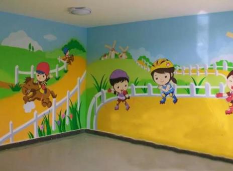  将乐幼儿园墙体彩绘制作流程及注意事项