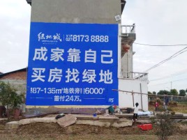  将乐墙体广告位置选择重要性