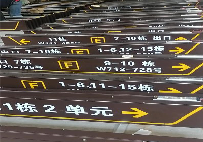  将乐广告标识中，常见的几种安装方式。