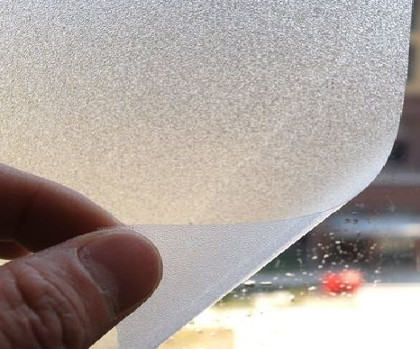  将乐玻璃门外面粘广告用什么材料好？