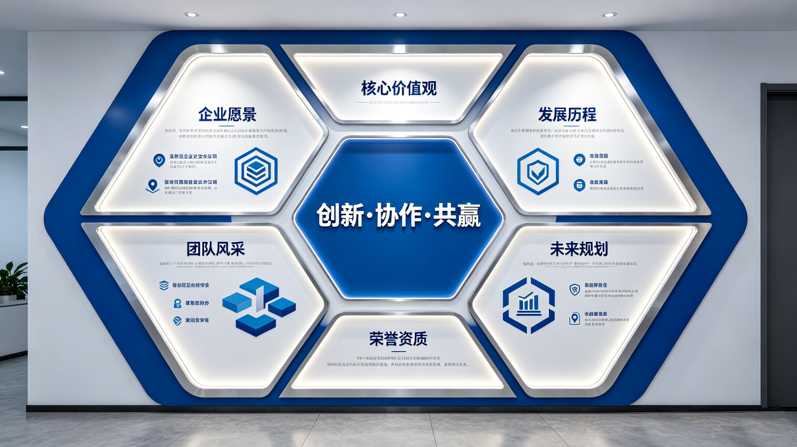  将乐企业文化墙六边形避坑指南（新手常犯5个错误）